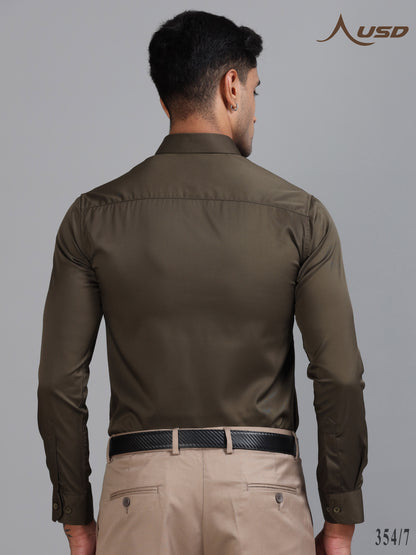 354/7-Luxurious Satin Lycra Shirts