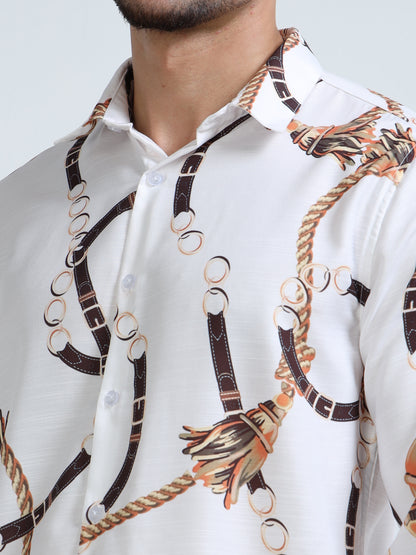 386/1-Premium Rayon Digital Print Shirt