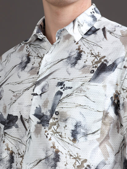 Crochet Digital Printed Shirts - 357/1