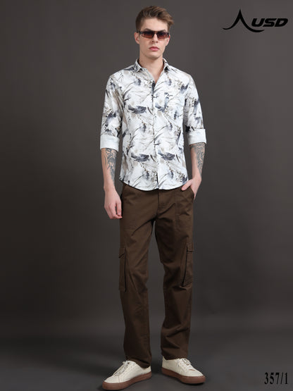 Crochet Digital Printed Shirts - 357/1