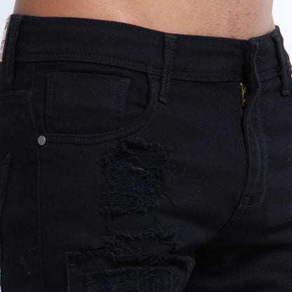 Ripped Ankle Fit Jeans Bold Streetwear-230/1