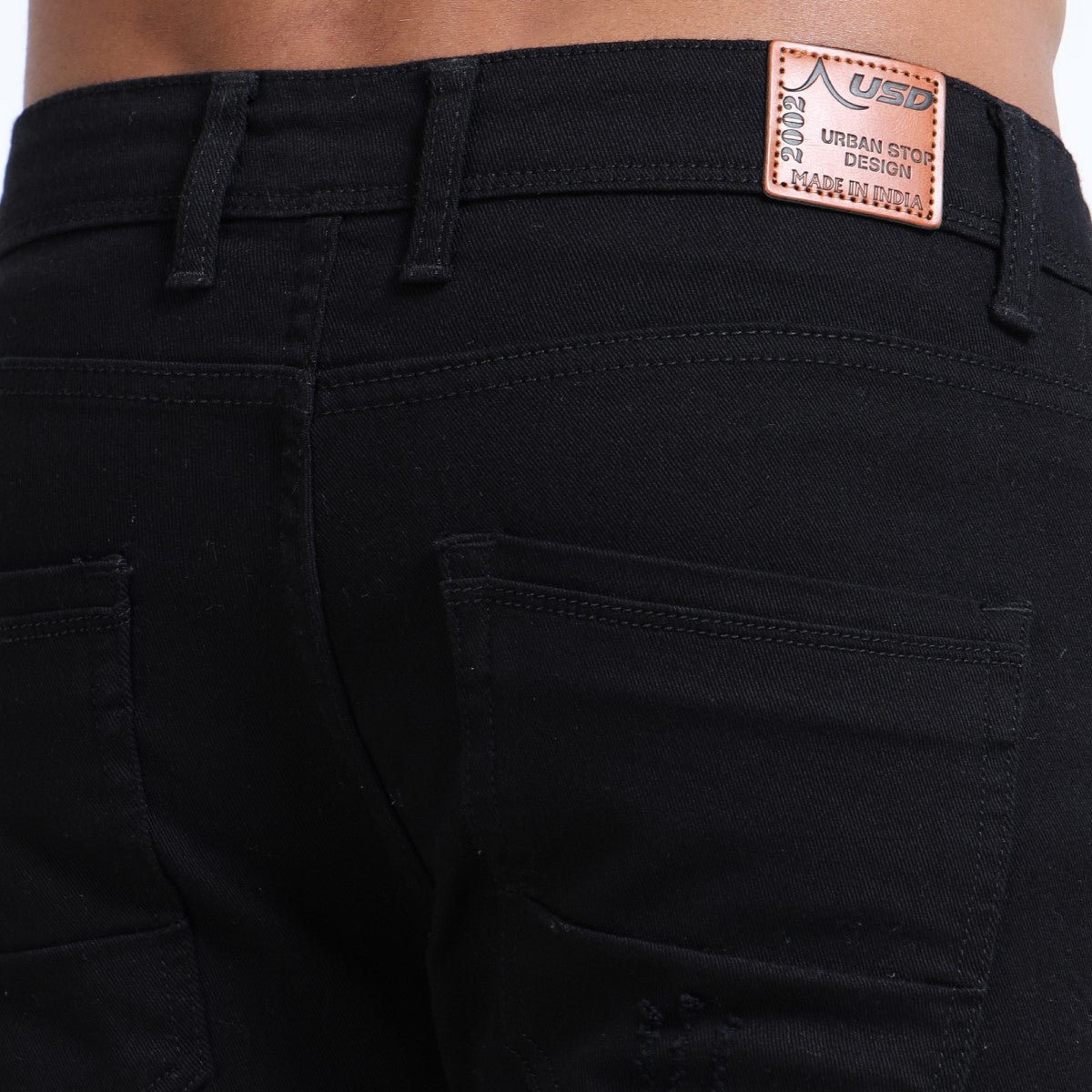 Ripped Ankle Fit Jeans Bold Streetwear-230/1