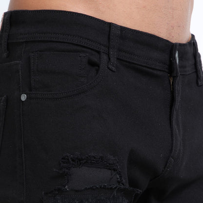 Ripped Ankle Fit Jeans Bold Streetwear-230/2