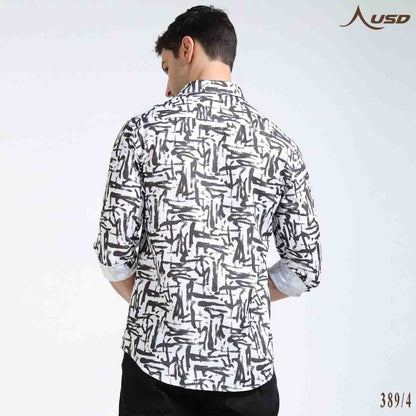 Premium Oxford Digital Printed Shirts-389/4