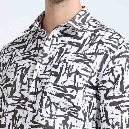 Premium Oxford Digital Printed Shirts-389/4