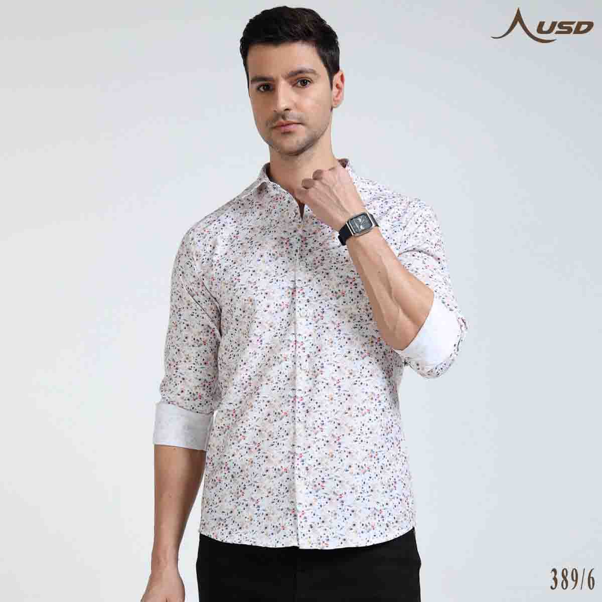Premium Oxford Digital Printed Shirts-389/6