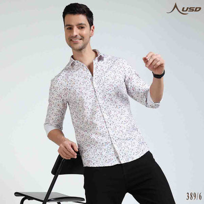 Premium Oxford Digital Printed Shirts-389/6