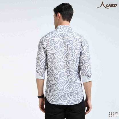 Premium Oxford Digital Printed Shirts-389/7