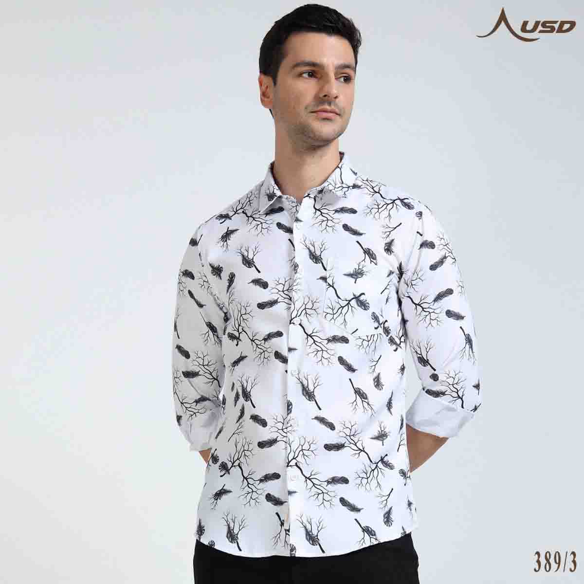 Premium Oxford Digital Printed Shirts-389/3