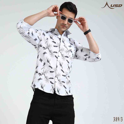 Premium Oxford Digital Printed Shirts-389/3