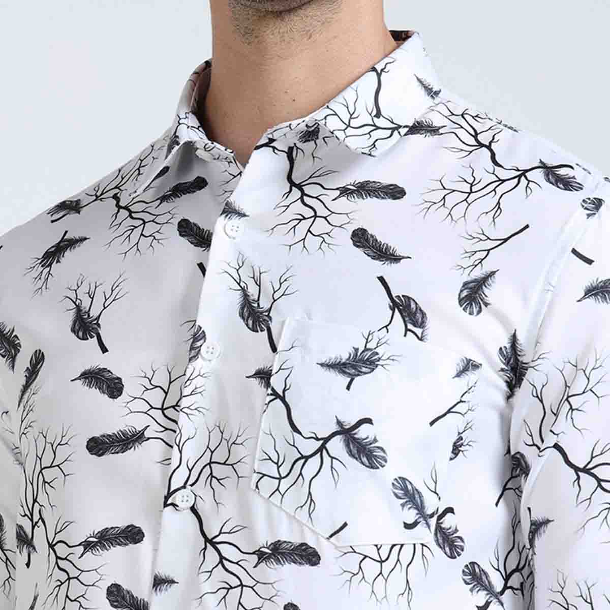 Premium Oxford Digital Printed Shirts-389/3