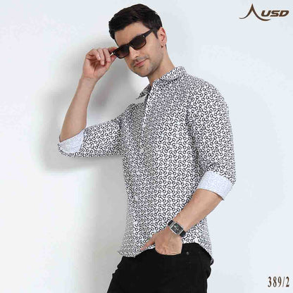 Premium Oxford Digital Printed Shirts-389/2