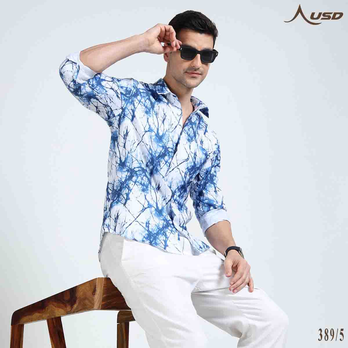 Premium Oxford Digital Printed Shirts-389/5