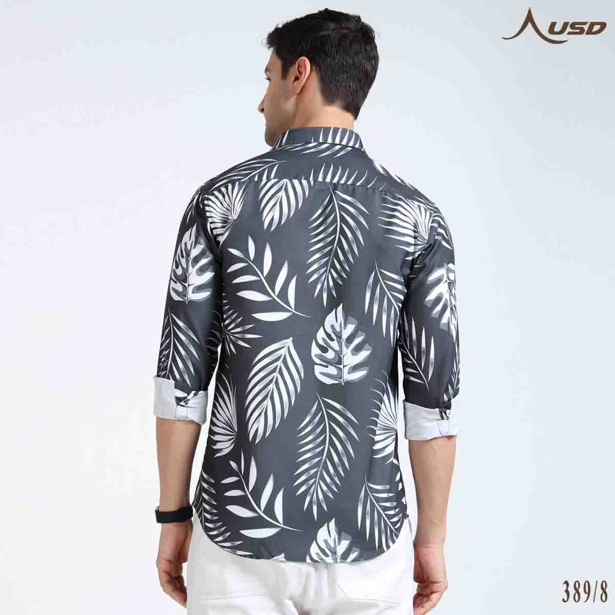 Premium Oxford Digital Printed Shirts-389/8
