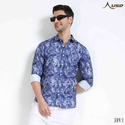Premium Oxford Digital Printed Shirts-389/1