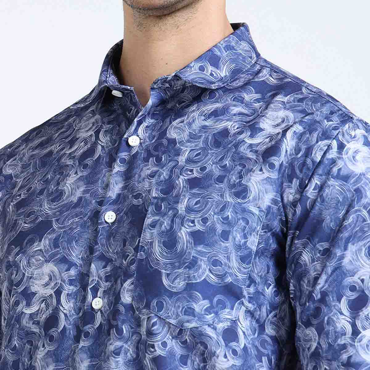 Premium Oxford Digital Printed Shirts-389/1