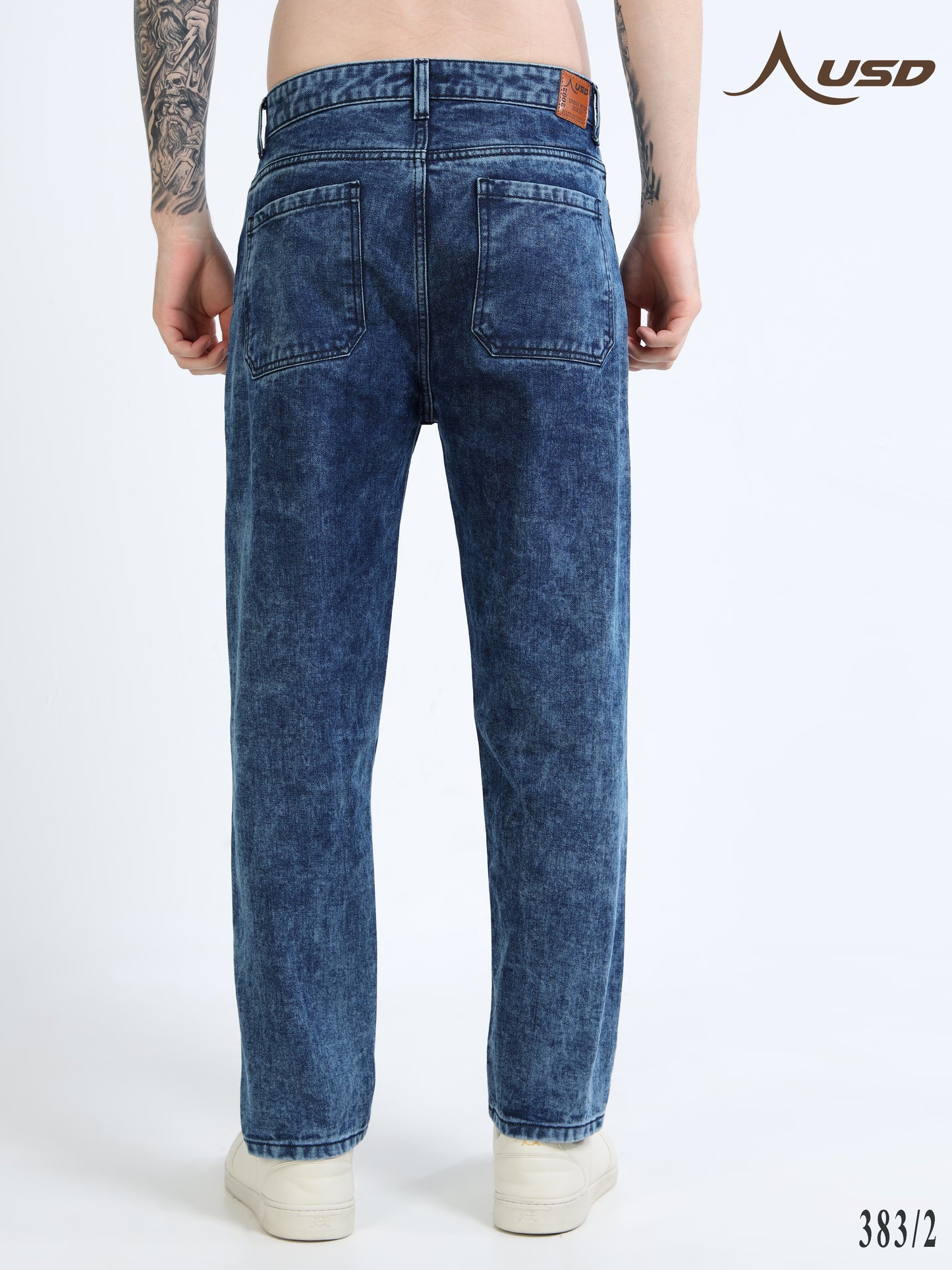 383/2-Classic MOM Fit Jeans - Comfort With Style"
