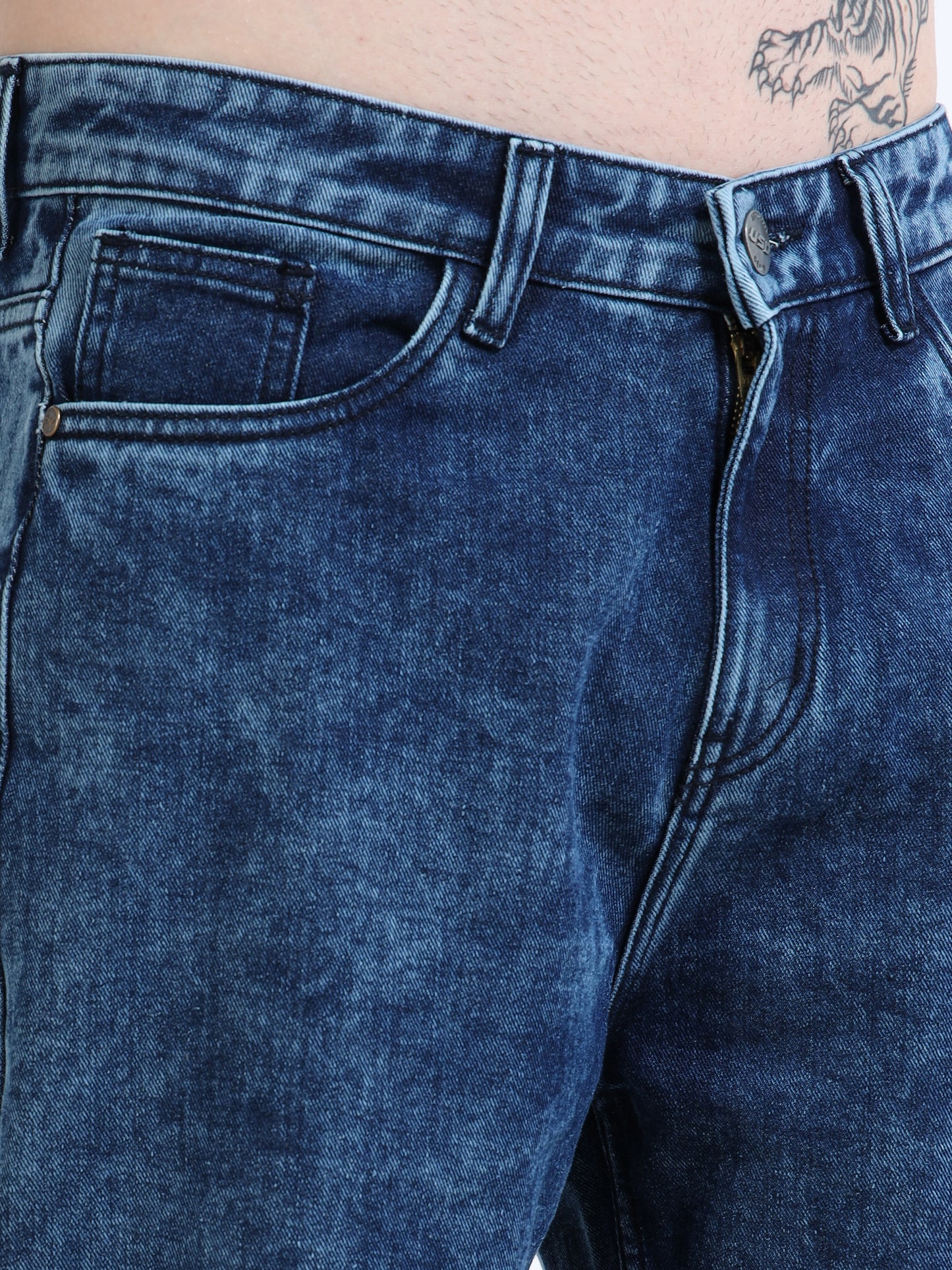 383/2-Classic MOM Fit Jeans - Comfort With Style"