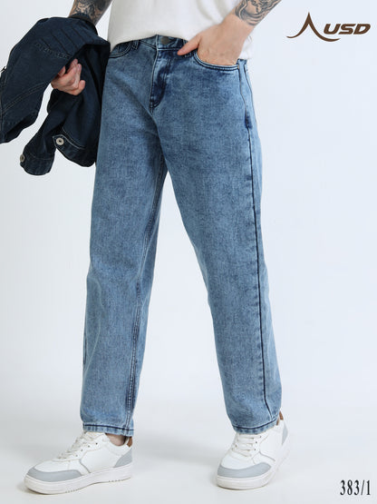 383/1-Classic MOM Fit Jeans - Comfort With Style"