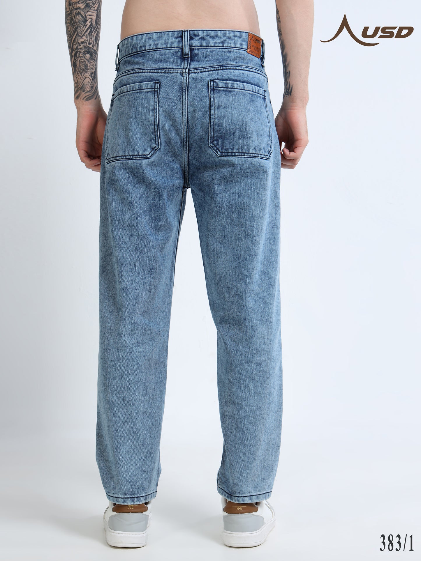 383/1-Classic MOM Fit Jeans - Comfort With Style"