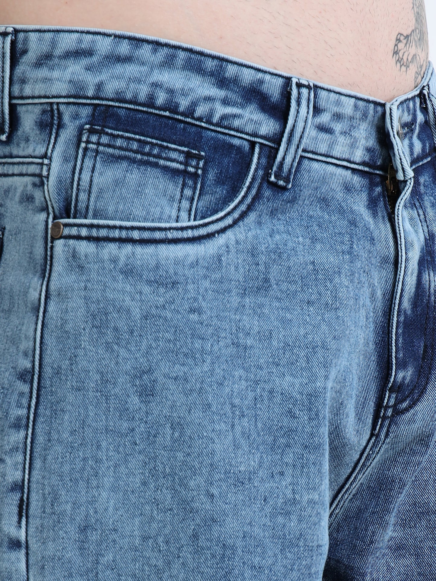 383/1-Classic MOM Fit Jeans - Comfort With Style"