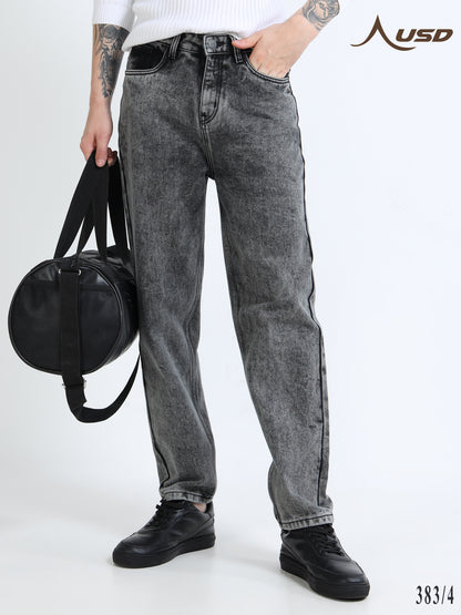 383/4-Classic MOM Fit Jeans - Comfort With Style"