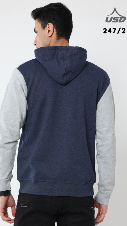 247/2-Zipper Hoodies - Pull over