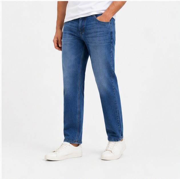 Trendy Baggy Fit Jeans - Comfort With Style - 411/1