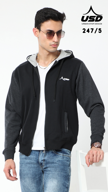 247/5-Zipper Hoodies - Pull over