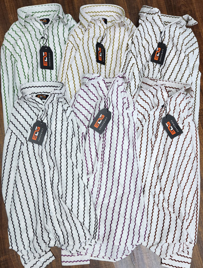 363/6-EDG IMP Striped Shirts