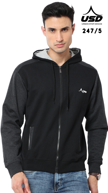 247/5-Zipper Hoodies - Pull over