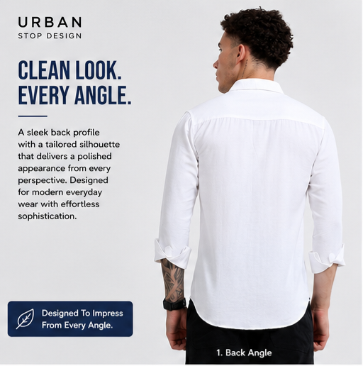 Shirt for men Premium Cotton Slab Casual Shirt - Full Sleeve USD-407/3