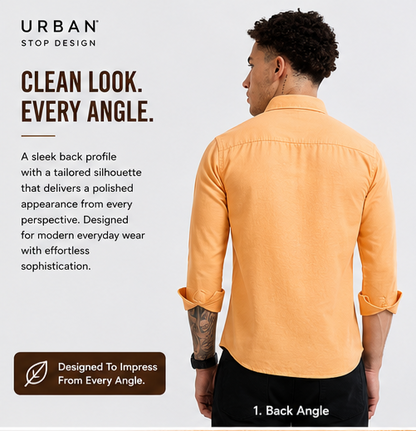 Shirt for men Premium Cotton Slab Casual Shirt - Full Sleeve USD-407/4