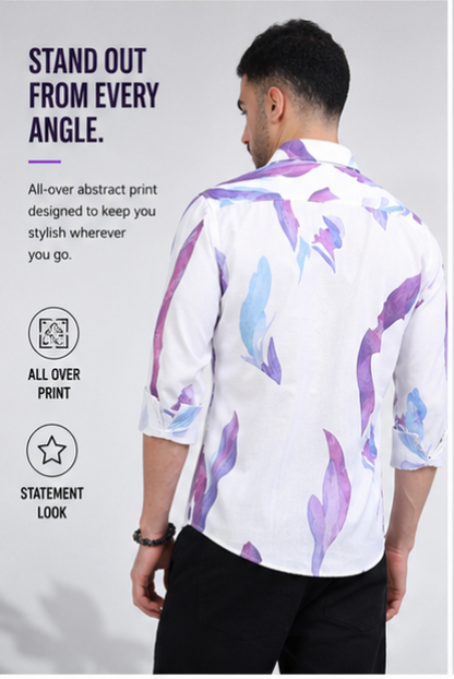 Premium Rayon Digital Print Shirt - 386/6