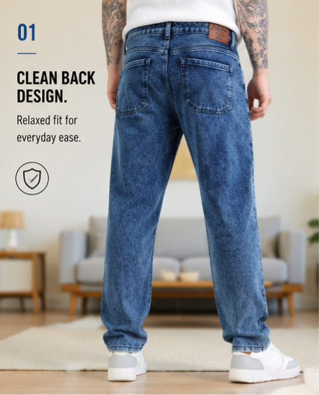 Classic MOM Fit Jeans - Comfort With Style - 383/3