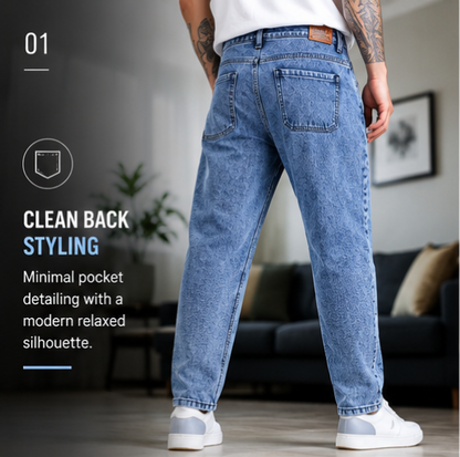 Classic MOM Fit Jeans - Comfort With Style -383/1