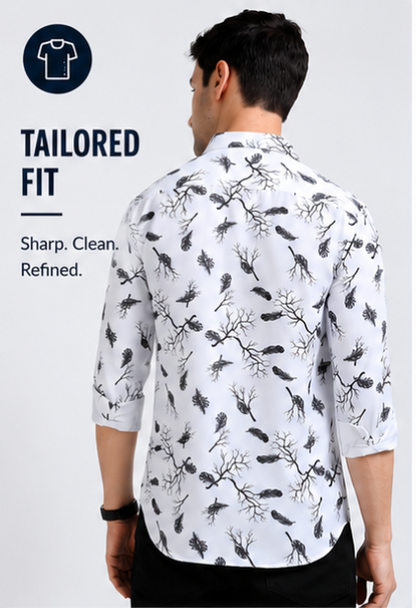 Premium Oxford Digital Printed Shirts-389/3