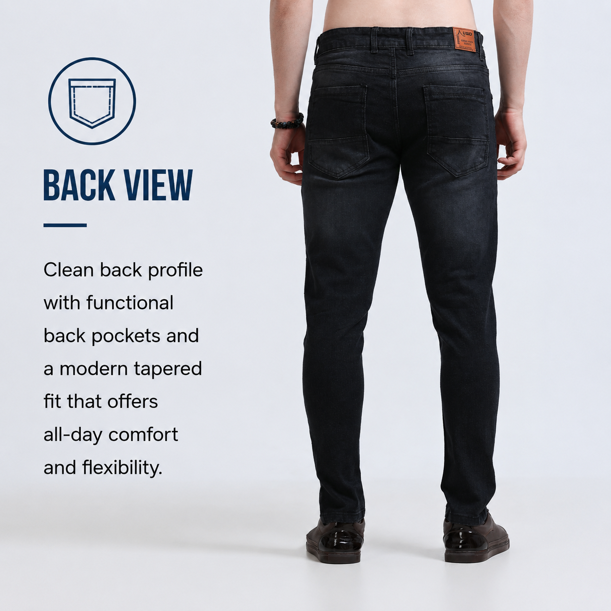 Torn Men's Premium Denim Jeans Ankle Fit - 358/4