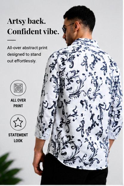 Premium Rayon Digital Print Shirt - 386/3