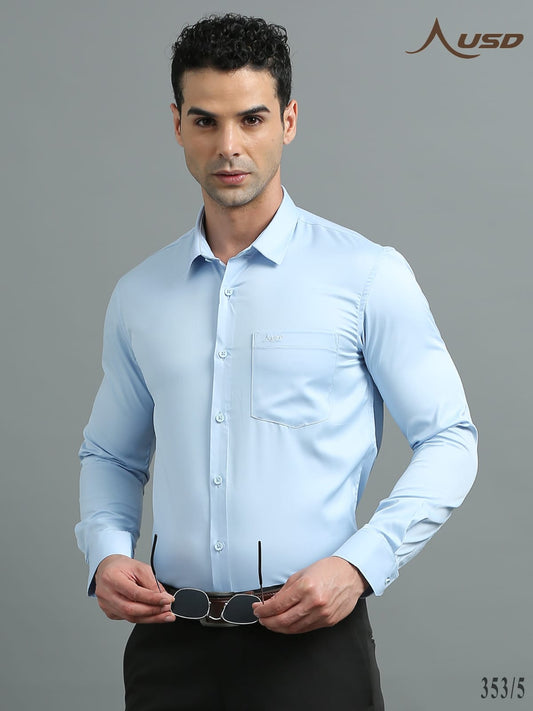 353/5-Satin Party Wear Shirts