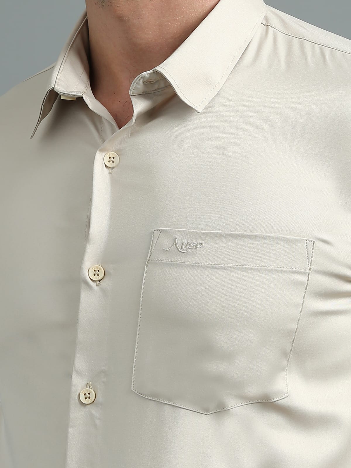 353/4-Satin Party Wear Shirts
