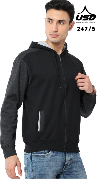 247/5-Zipper Hoodies - Pull over