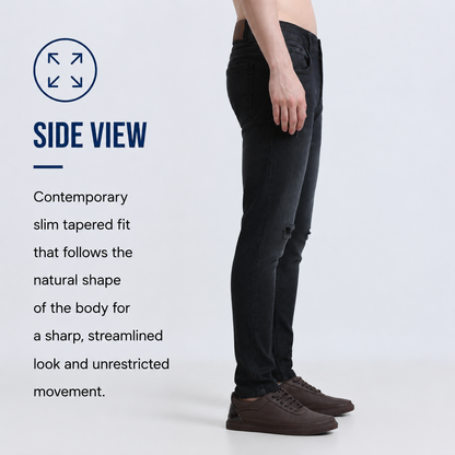 Torn Men's Premium Denim Jeans Ankle Fit - 358/4