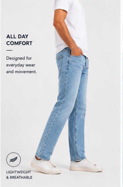 Trendy Baggy Fit Jeans - Comfort With Style - 411/2
