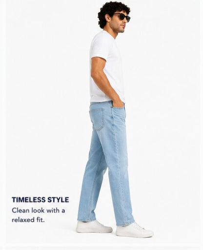 Trendy Baggy Fit Jeans - Comfort With Style - 411/3