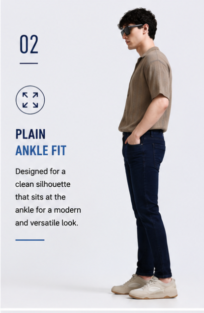 Men's Premium Denim Jeans Ankle Fit - 364/2