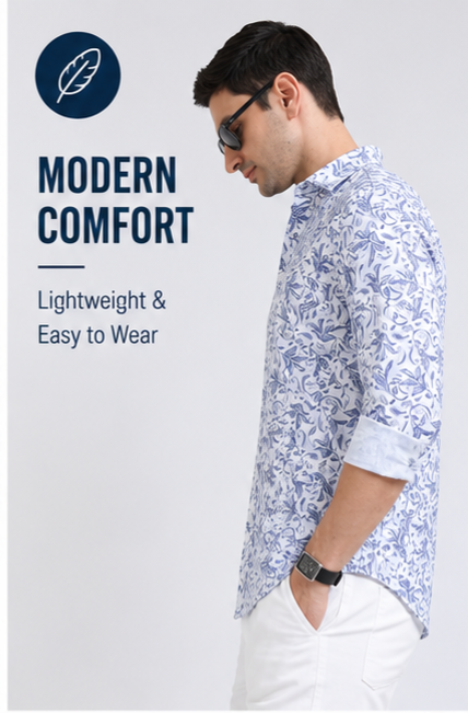 Premium Oxford Digital Printed Shirts-389/9