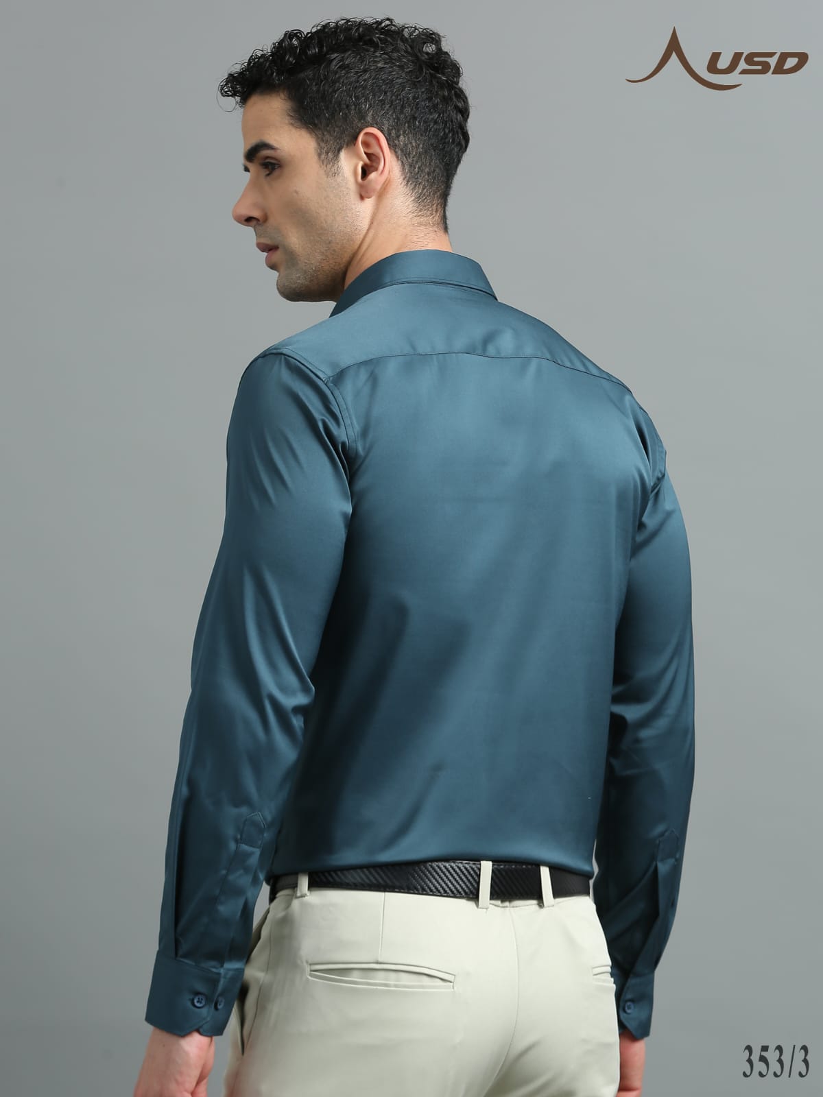 353/3-Satin Party Wear Shirts