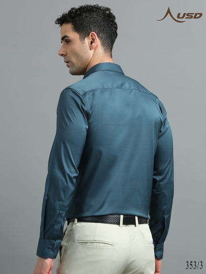 353/3-Satin Party Wear Shirts