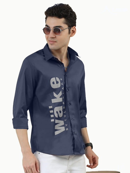 Imported Satin Designer Shirts! - 323/2